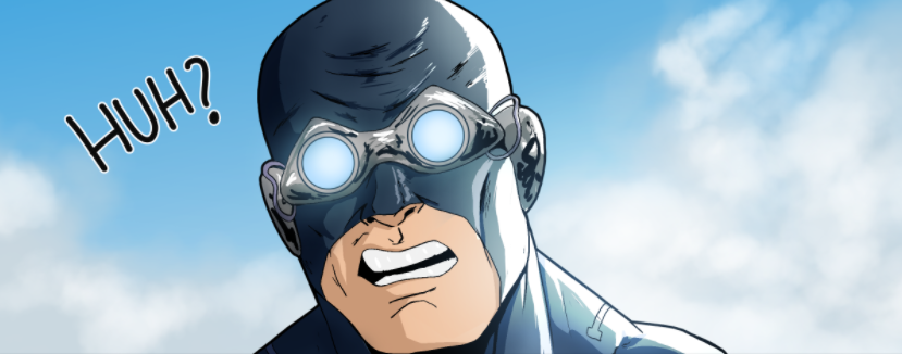 Extract from Page 2 Panel 1 - Comic Book #1