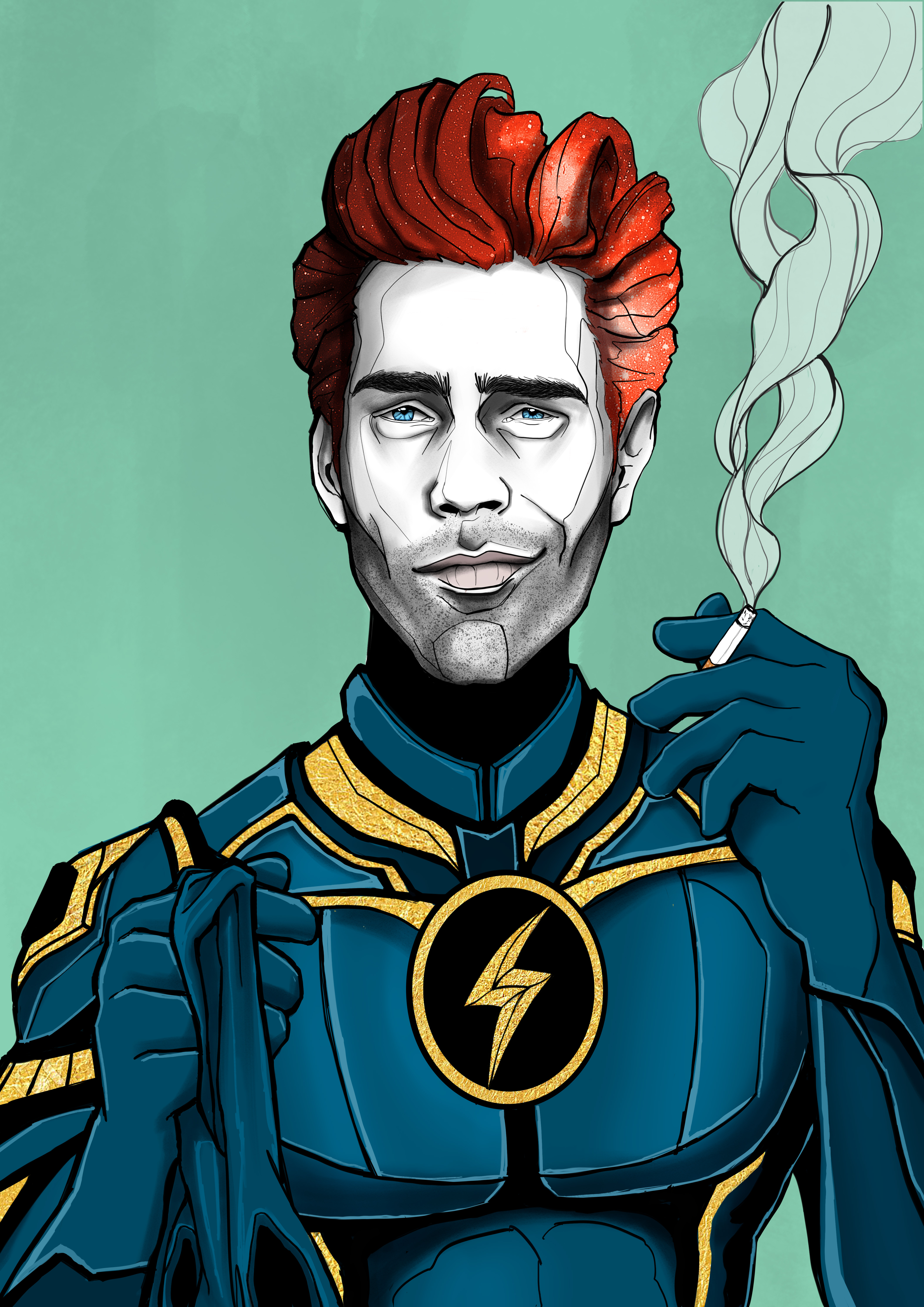 OrdinaryGuy x Lazy Superheroes