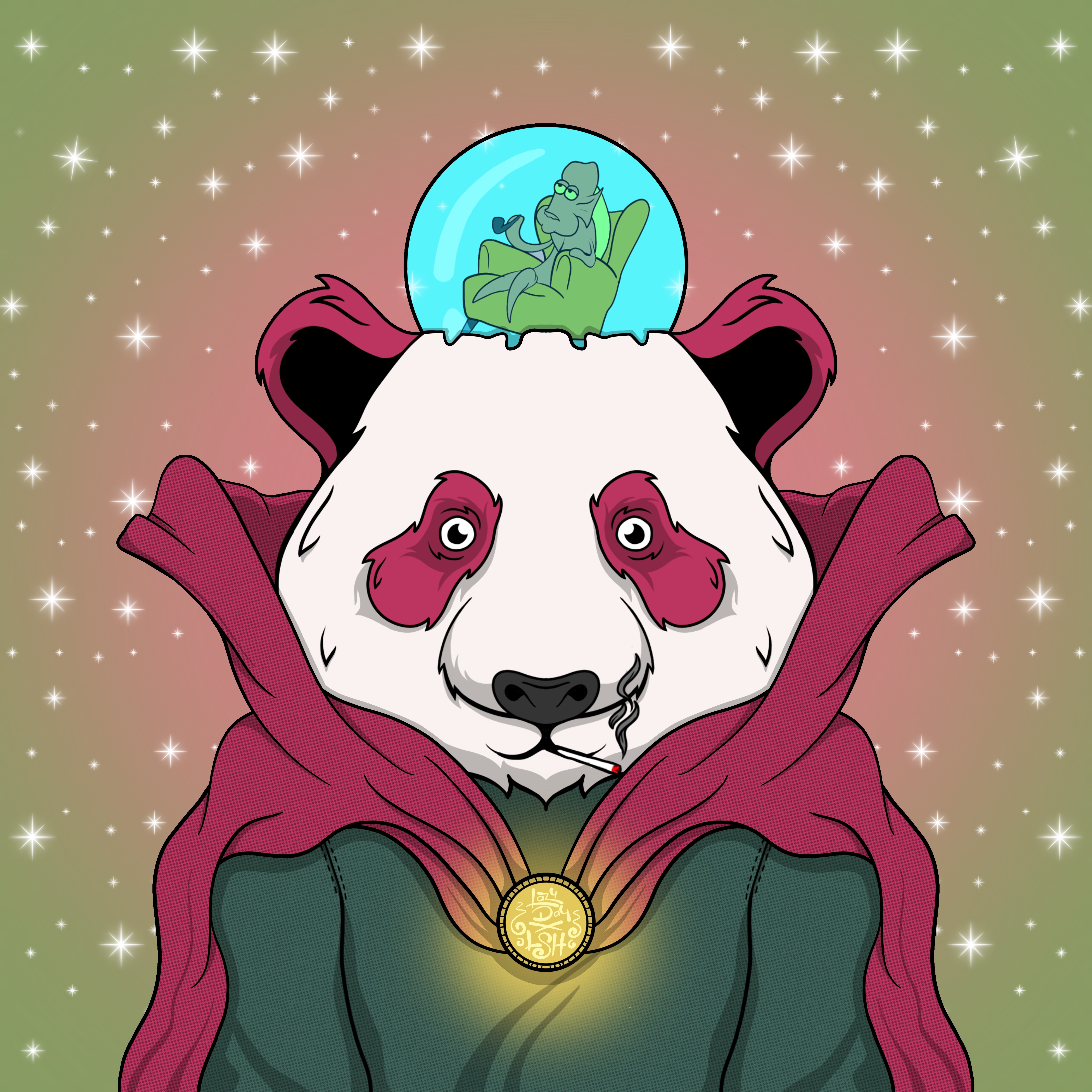 Pandamania x Lazy Superheroes