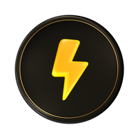 Visual representation of a $LAZY token